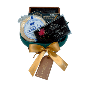 Cesta Presente Dia das Mães Queijo e Goiabada - 4 itens