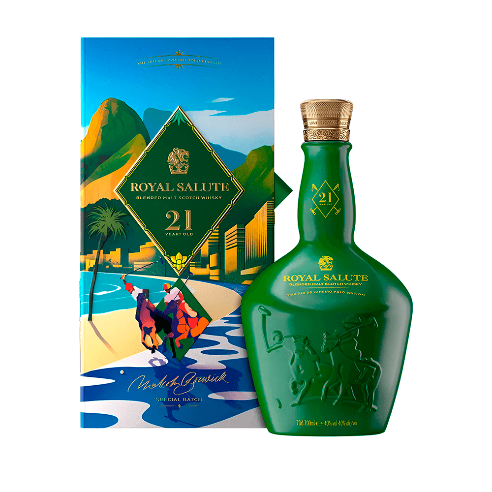ウイスキー  SALUTE21 THE  POLO EDITION Whisky Royal Salute 21 Anos The Rio de Janeiro Polo Edition