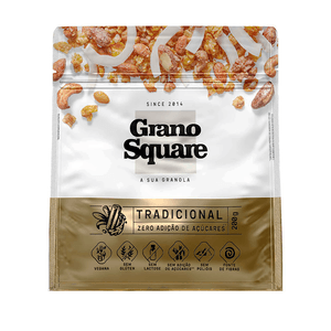 Granola Vegana Premium Sem Açúcar GranoSquare - 200g