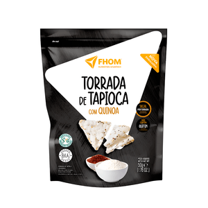 Biscoito de Tapioca com Quinoa Sem Glúten Fhom – 50g