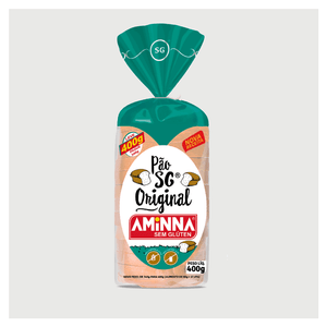 Pão Sem Glúten Original Aminna – 400g