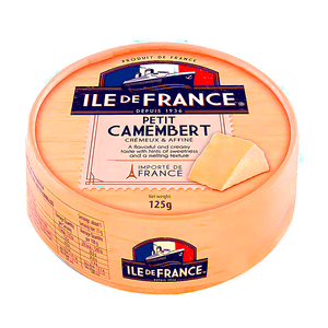 Queijo Petit Camembert Ile de France – 125g