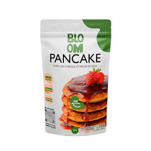 Mistura em Pó Pancake Low Carb Sem Glúten, Sem Lactose e Sem Açúcar Bloom – 250g