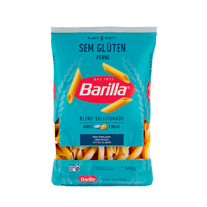 Macarrão Barilla Penne Rigate Sem Glúten – 500g