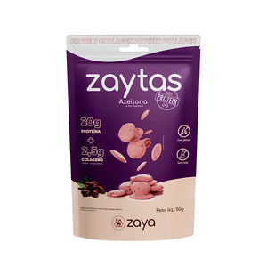 Snack Proteico com Colágeno Zaytas Sabor Azeitona – 50g