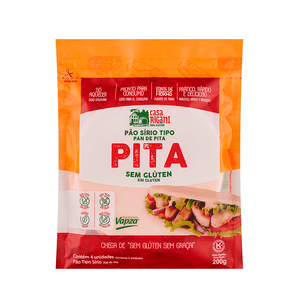 Pão Sírio Tipo Pita Sem Glúten Casa Rigani – 200g