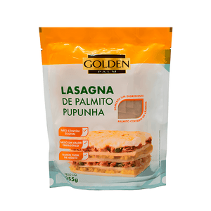 Lasanha de Palmito de Pupunha Sem Glúten Golden Palm – 255g