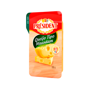 Queijo Tipo Maasdam Président – 160g