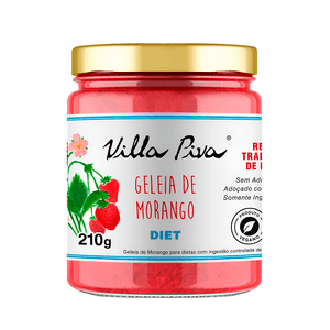 Geleia de Morango Diet Villa Piva – 210g