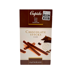 Palitos de Chocolate Sabor Chocolate Meio Amargo Cupido – 125g