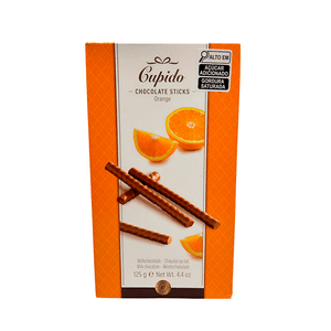 Palitos de Chocolate Sabor Laranja Cupido – 125g