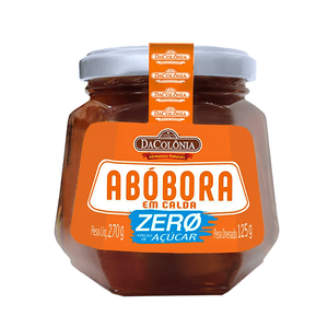 Doce de Abóbora em Calda Zero DaColônia – 270g