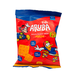 Biscoito Aruba Kids Salgadinho Sabor Pizza – 35g