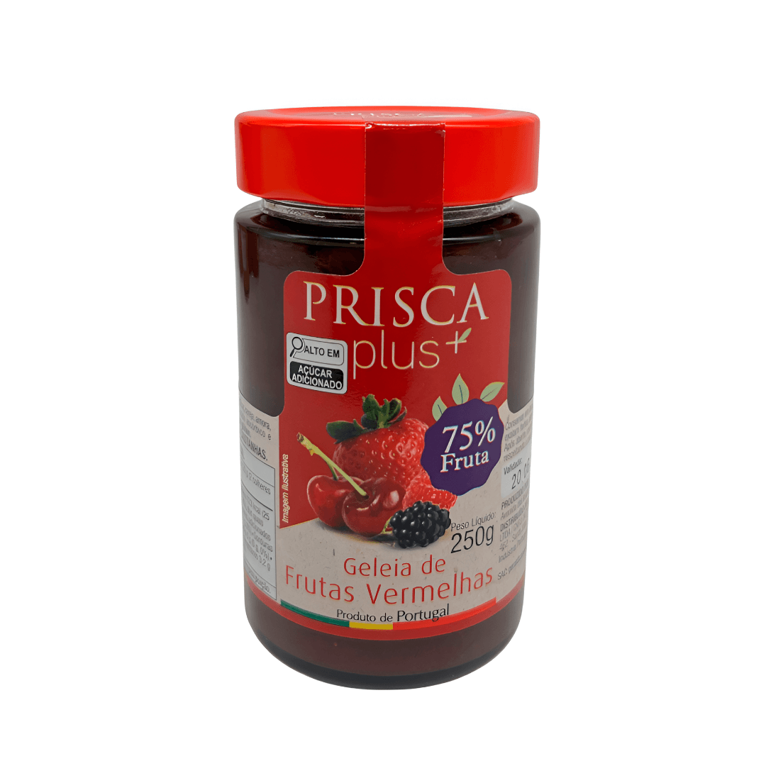 Geleia de Frutas Vermelhas Plus+ 75% Fruta Prisca – 250g