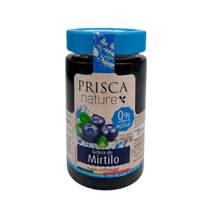 Geleia de Mirtilo Nature 0% Adição de Açúcar Prisca – 250g