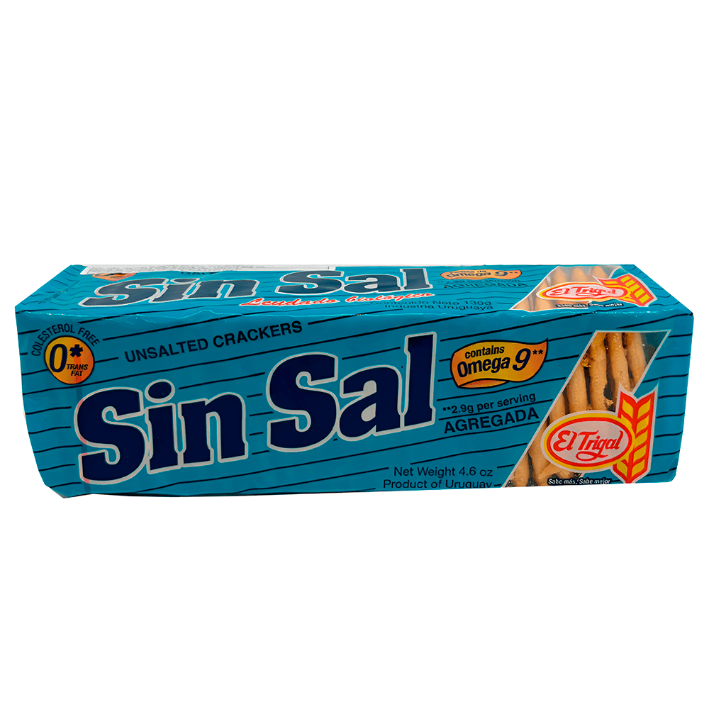 Biscoito Cream Cracker Sem Sal El Trigal – 130g