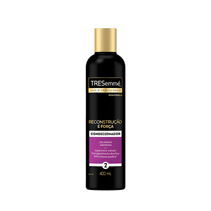 Condicionador Reconstrução e Força Cabelos Danificados TRESemmé – 400ml