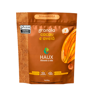 Granola Cacau e Avelã Haux – 230g