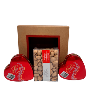 Cesta Presente Dia dos Namorados Seleção de Nuts e Chocolate - 2 itens