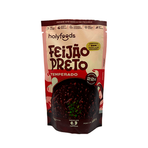 Feijão Preto Temperado Hoolyfods – 22g