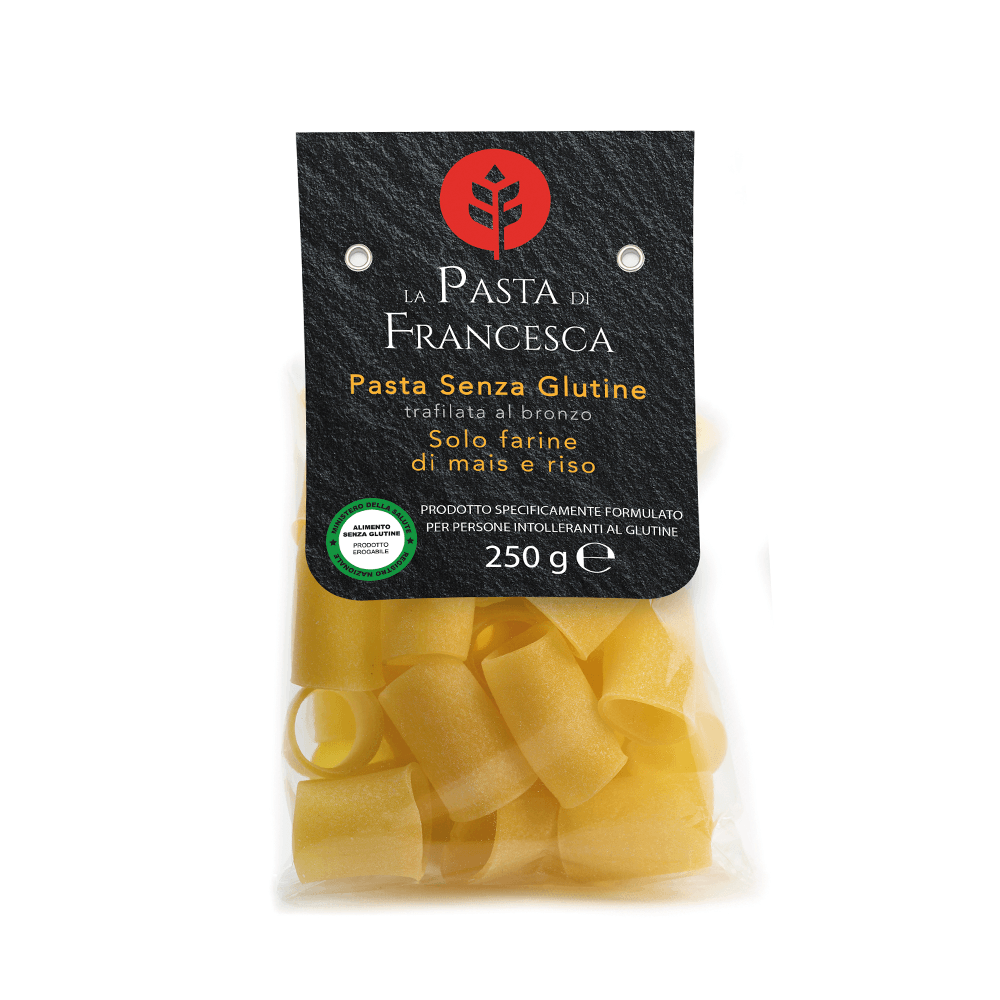 Macarrão La Pasta Di Francesca Paccheri Sem Glúten - 250g