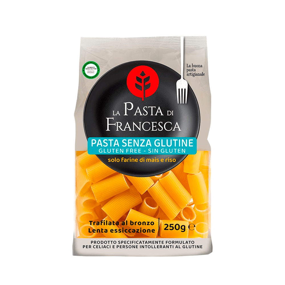 Macarrão La Pasta Di Francesca Penne Rigatoni Sem Glúten - 250g