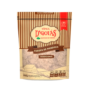 Farofa de Mandioca Tradicional Típica D' Goiás – 350g