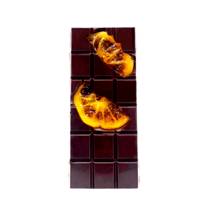 Barra de Chocolate Belga Sabor Agli Agrumi Santa Luzia – 80g