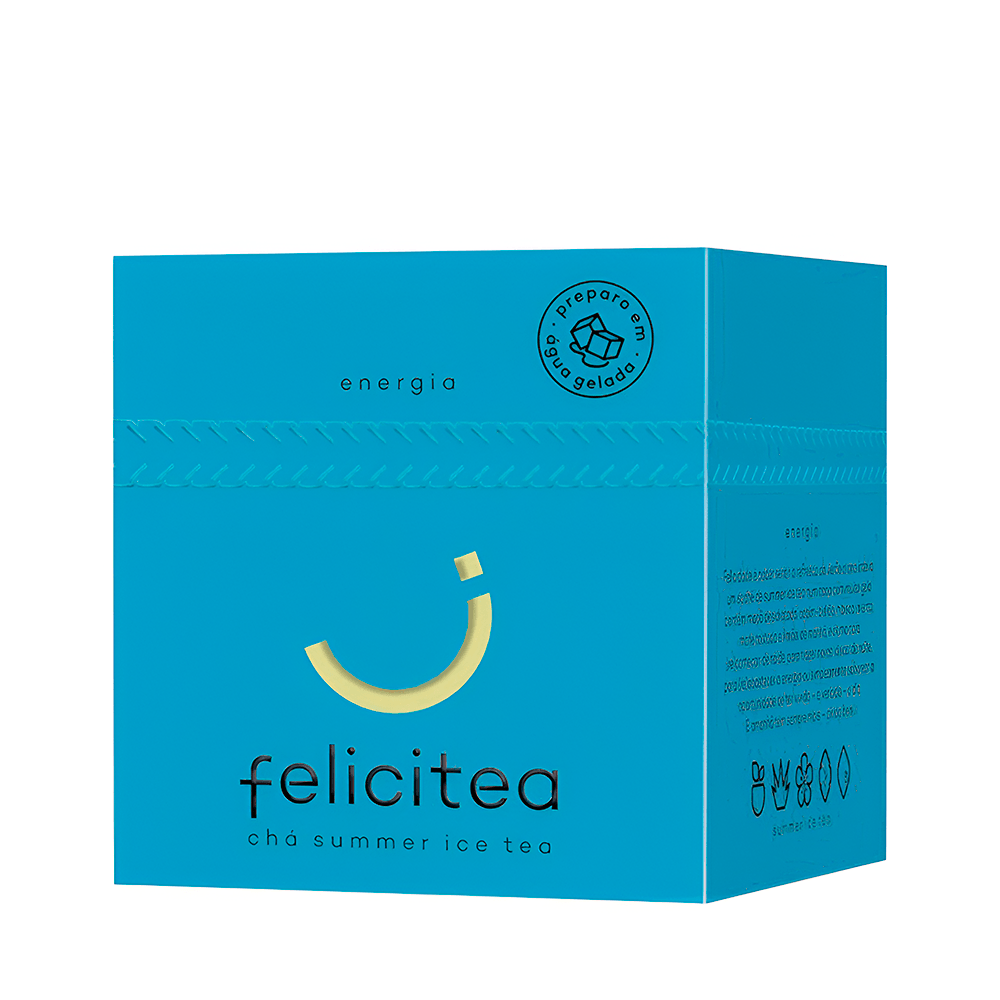 Chá de Summer Ice Sachê Felicitea – 15 Unidades - Casa Santa Luzia