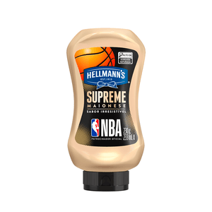 Maionese Supreme NBA Squeeze Hellmann's – 230g