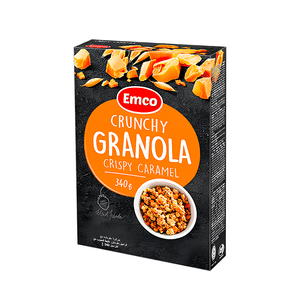 Granola Crunchy Caramelo Crocante Emco – 340g