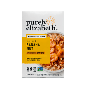 Granola com Banana, Linhaça e Chia Purely Elizabeth – 258g