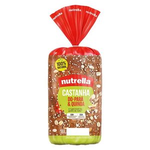 Pão de Forma com Castanha-do-Pará e Quinoa Nutrella – 350g