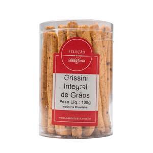 Mini Grissini Integral Seleção Casa Santa Luzia – 100g