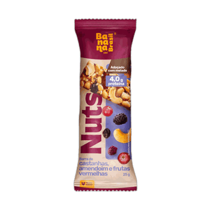 Barra de Cereal Nuts e Frutas Banana Brasil - 50g