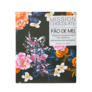 Chocolate Cremoso com Pão de Mel Mission Chocolate 60g