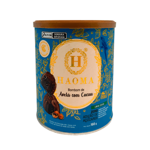 Bombom Avelã com Cacau Haoma  Zero Açúcares - 160g