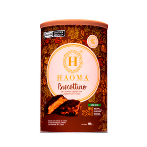 Biscottino Caramelo Salgado Choc 56% Cacau Haoma – 168g