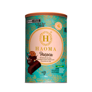 Paçoca Castanha Caju Coco Haoma  Zero Açúcares - 225g