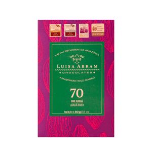 Chocolate 70% Cacau Rio Juruá Luisa Abram – 80g