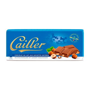 Chocolate Suíço au Lait com Avelãs Inteiras Cailler – 200g