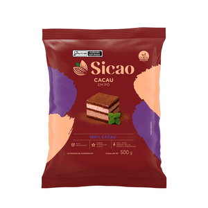 Chocolate em Pó 100% Cacau Sicao – 500g