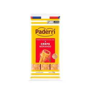 Madeleine Recheada com Morango Paderri – 200g