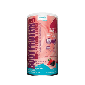 Suplemento Alimentar Sem Glúten Frutas Vermelhas Equaliv  – 600g