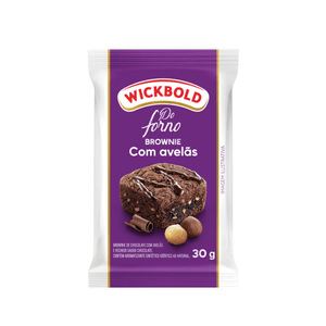 Brownie Mini Avelã Pack Wickbold – 150g