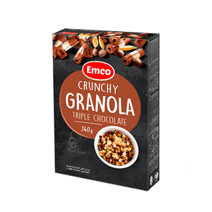 Granola Crunchy Chocolate Triplo Crocante Emco – 340g