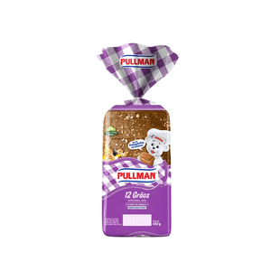 Pão de Forma Integral 12 Grãos Pullman - 450g