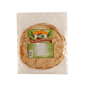 Pão Libanês Folha Redondo Maxifour – 270g