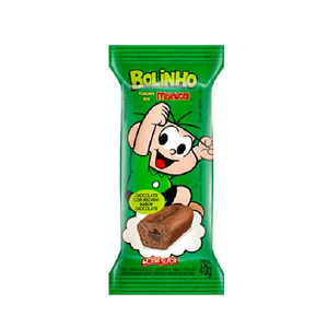 Mini Bolo Casa Suíça Turma da Mônica Chocolate - 40g