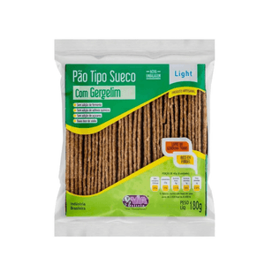 Pão Sueco Gergelim Via Delícia – 180g